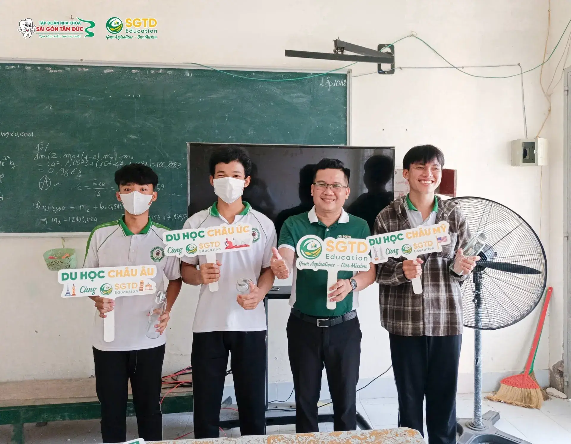 Học sinh trình bày nguyện vọng và định hướng của mình