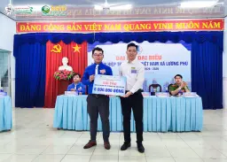 SGTD Education Đồng Hành Cùng Đại Hội Đại Biểu Hội Liên Hiệp Thanh Niên Việt Nam Xã Lương Phú Lần Thứ I