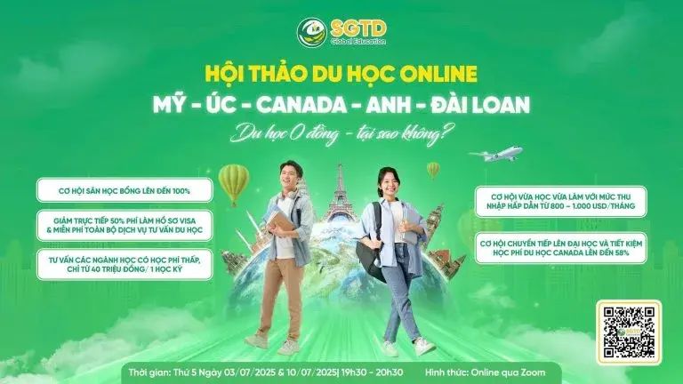 Định Hướng Thông Minh – Làm Chủ Hành Trình | Hội Thảo Du Học Online Quốc Tế
