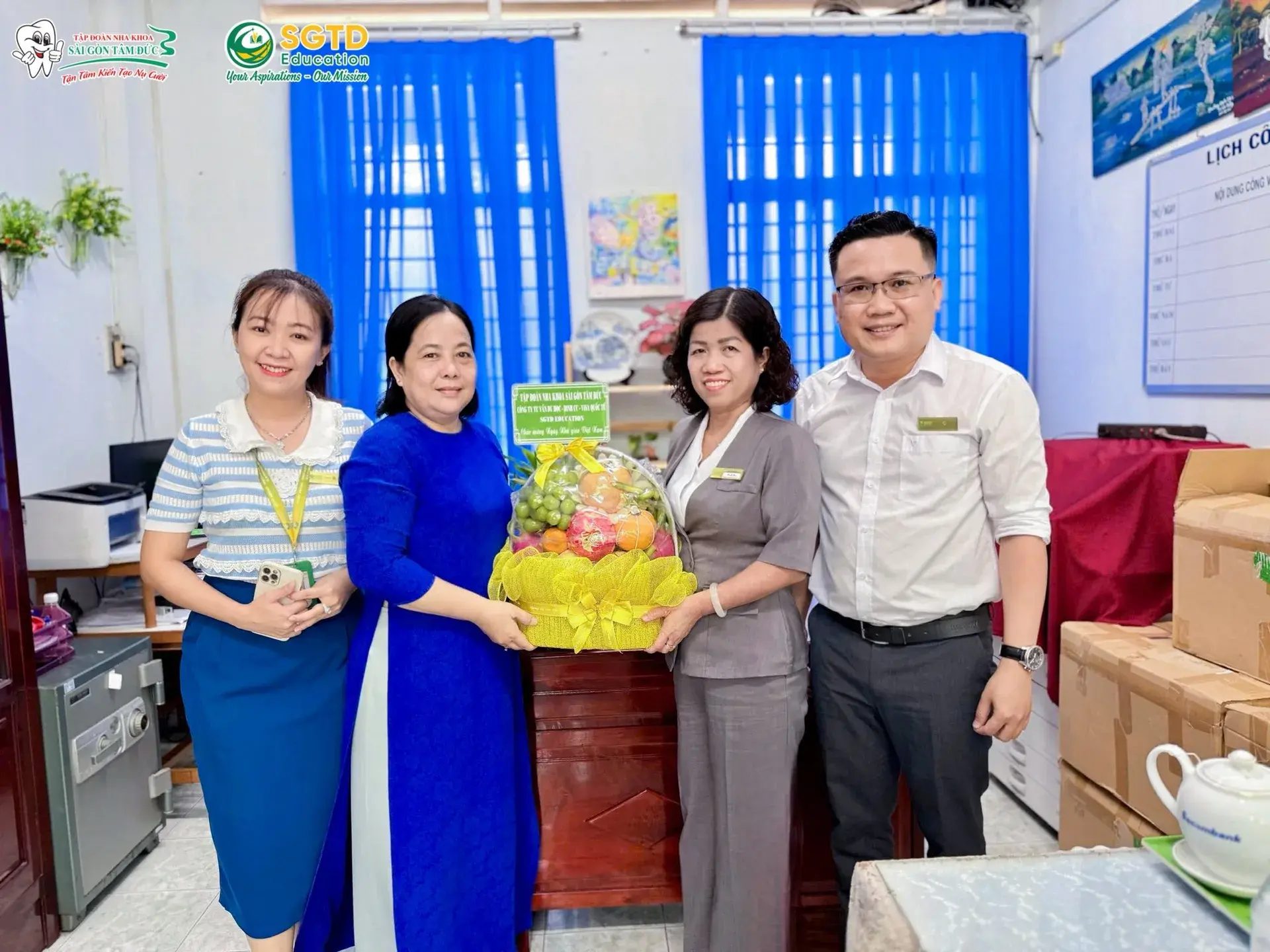 SGTD Education tri ân Thầy Cô các trường THCS và Tiểu học tỉnh Vĩnh Long