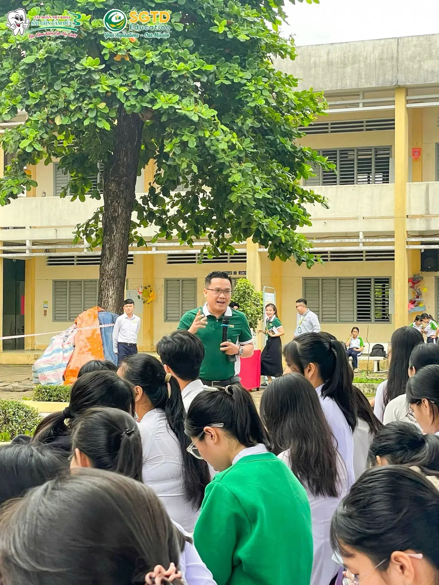 Học sinh hưởng ứng nhiệt tình phần hỏi đáp