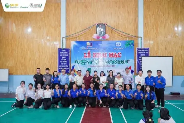 Dự Án “Ước Mơ Xanh” – Chắp Cánh Bay Nhanh cùng SGTD Education
