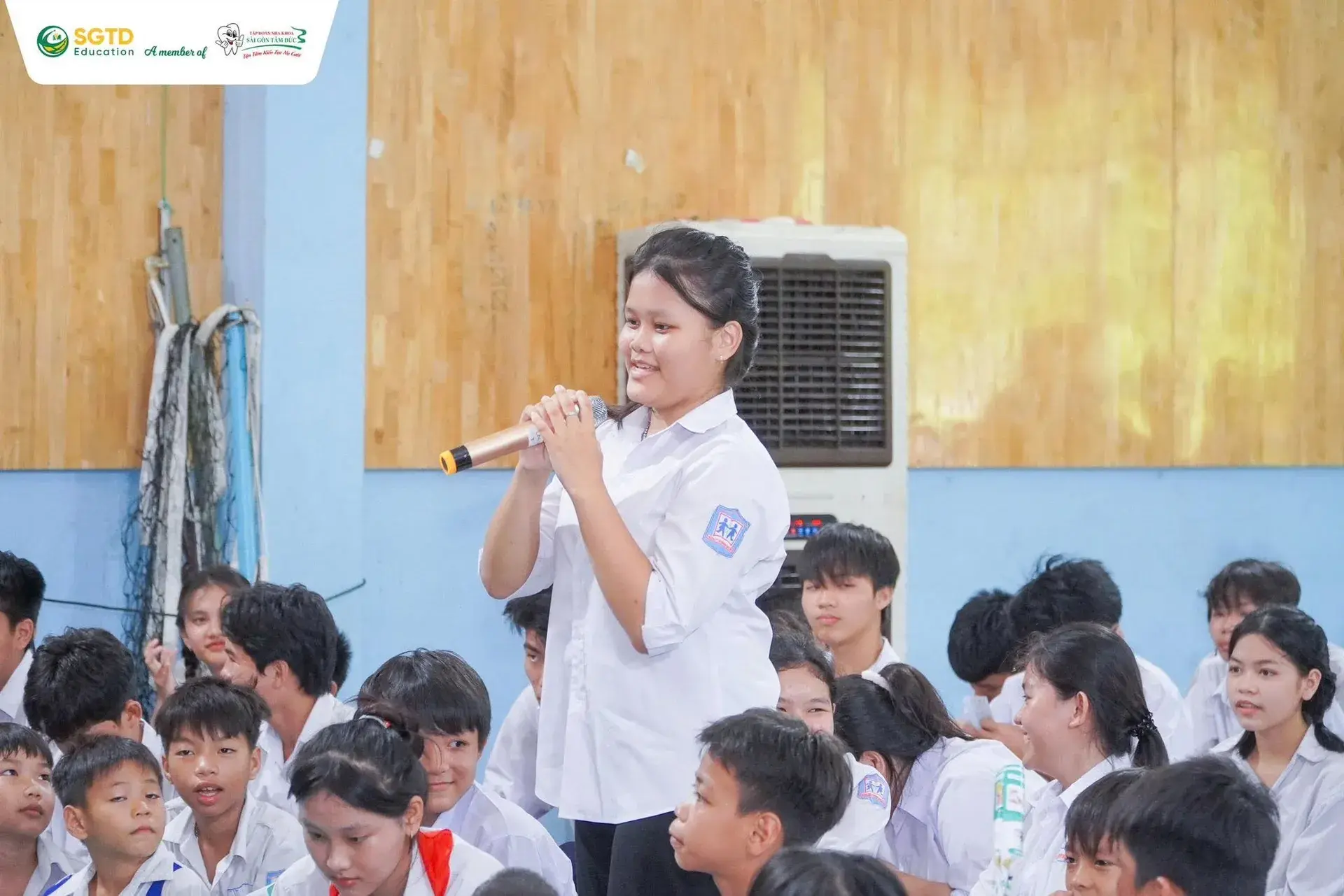 Khép lại một ngày sẻ chia tại Làng Trẻ em SOS Bến Tre