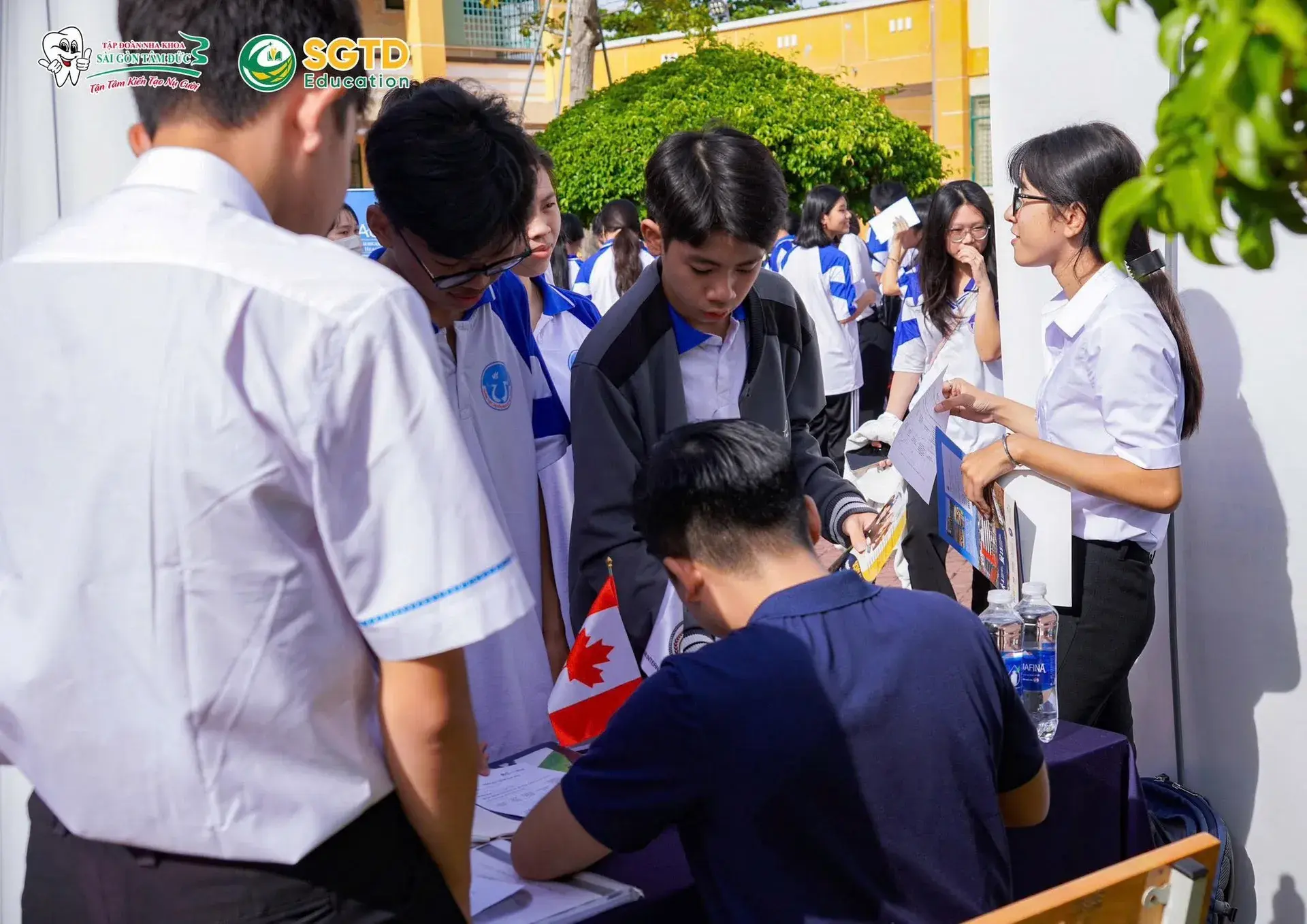 Đại diện các trường quốc tế có mặt tại sự kiện