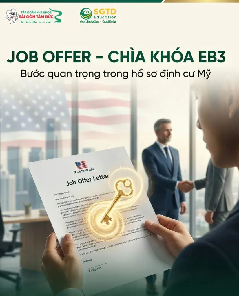 Job Offer Letter – chìa khóa quan trọng nhất trong hồ sơ định cư Mỹ diện EB3