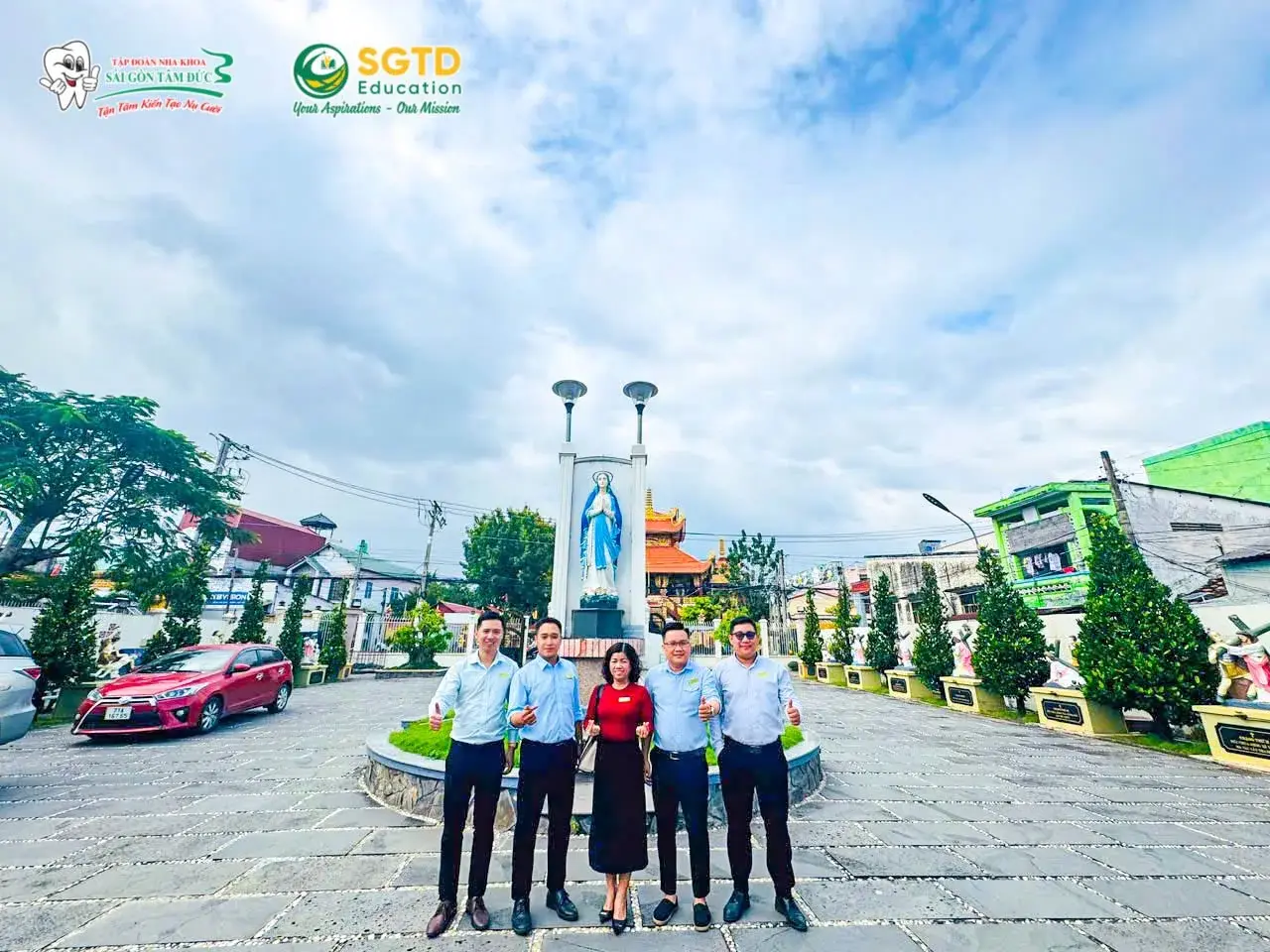 SGTD Education gặp gỡ Quý Linh mục và Chức sắc tại Họ đạo Ba Tri