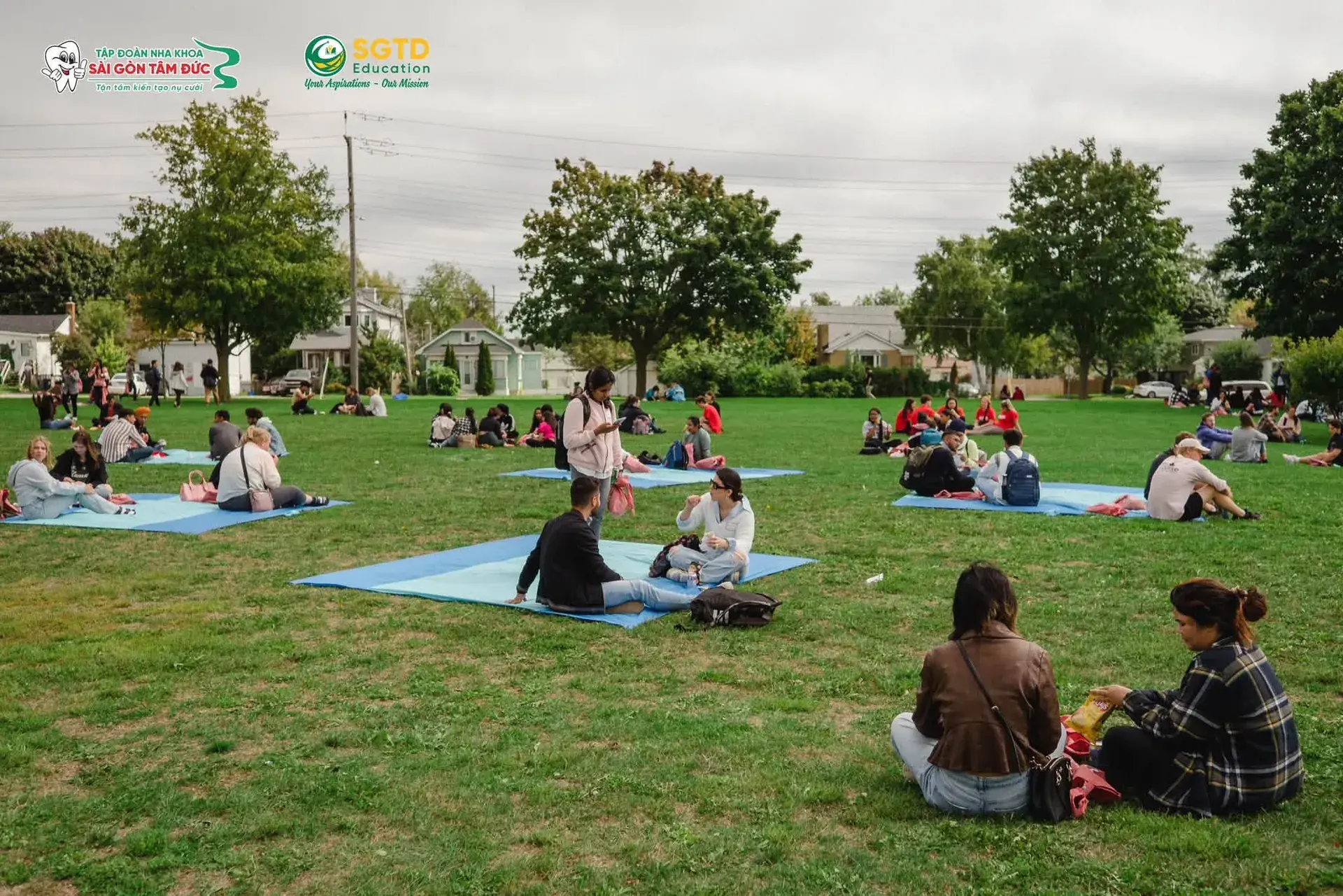 Một góc campus của St. Lawrence College tại Ontario