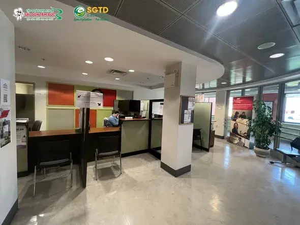 Khu vực học tập trong khuôn viên campus Cornwall