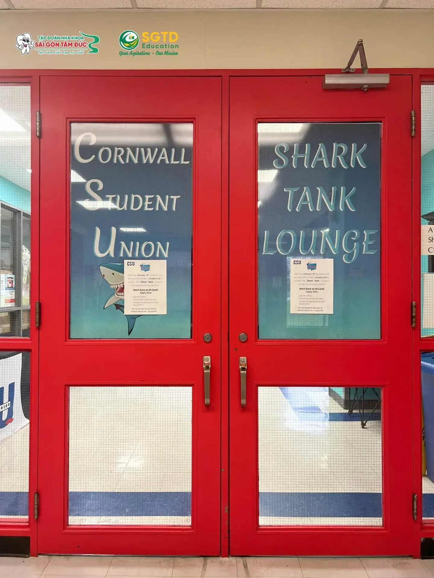 Đời sống sinh viên quốc tế tại campus Cornwall