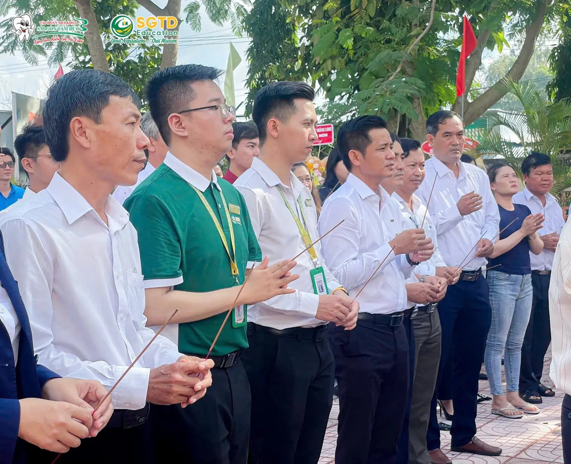 SGTD Education Tham Dự Lễ Khánh Thành Tượng Cụ Phan Liêm Tại Trường THPT Phan Liêm