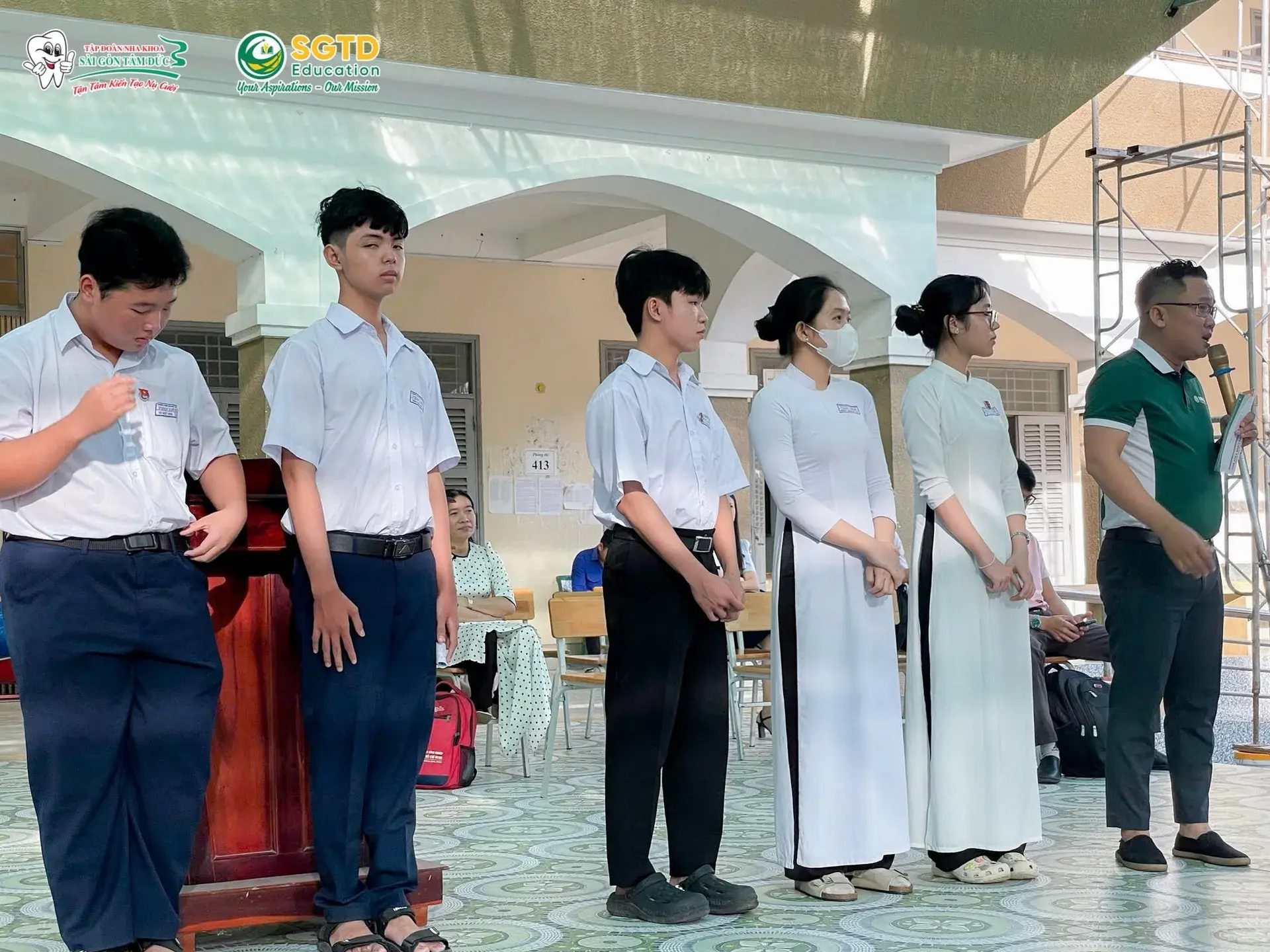 Phần chia sẻ về chăm sóc răng miệng học đường