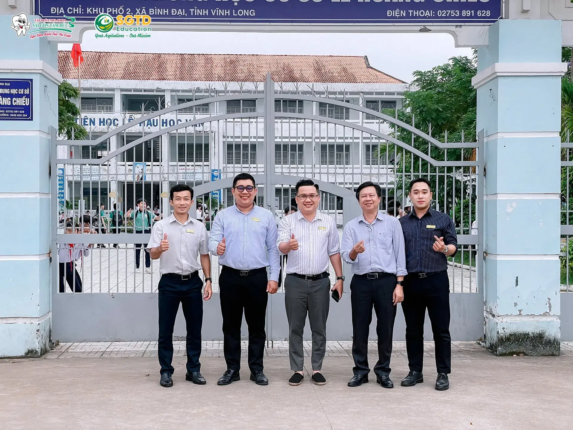 SGTD Education gặp gỡ Ban Giám Hiệu Trường THCS Lê Hoàng Chiếu – ảnh 3