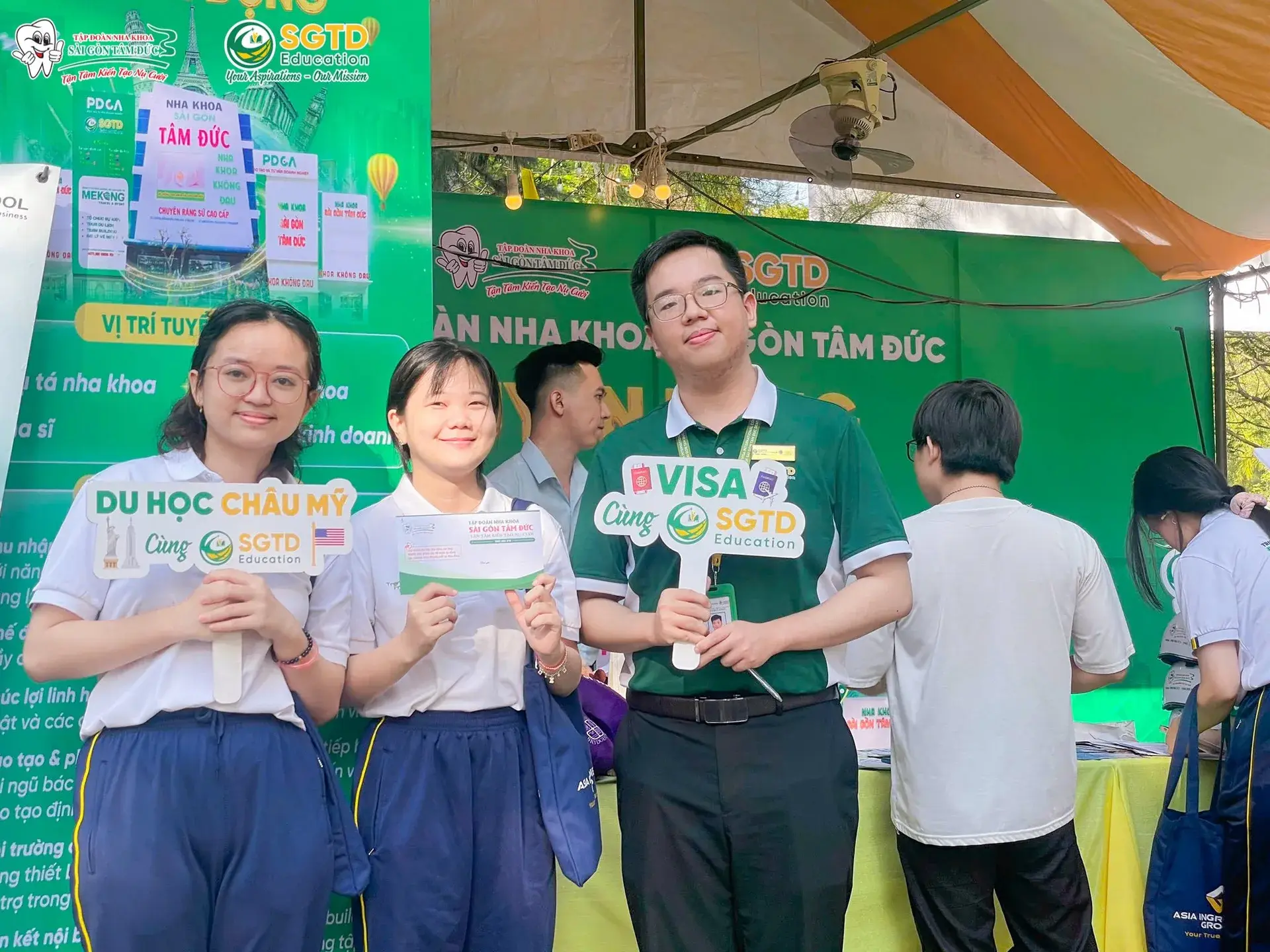 Kết thúc ngày hội đầy năng lượng – SGTD Education sẵn sàng đồng hành cùng thế hệ trẻ Trà Vinh