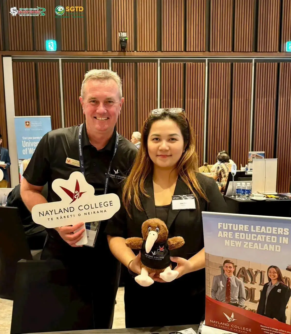 Đại diện SGTD Education kết nối cùng đại diện Nayland College