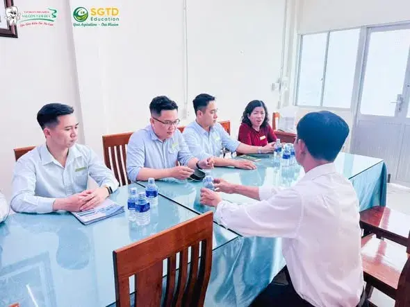 SGTD Education Gặp Gỡ Chính Quyền Xã Ba Tri & An Hiệp