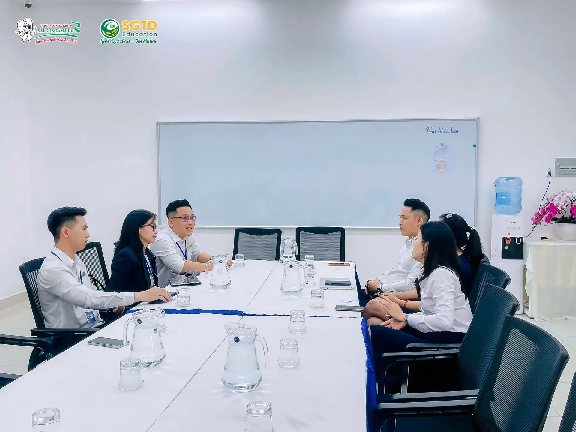 Buổi làm việc chuyên môn cùng Ban Giám hiệu nhà trường