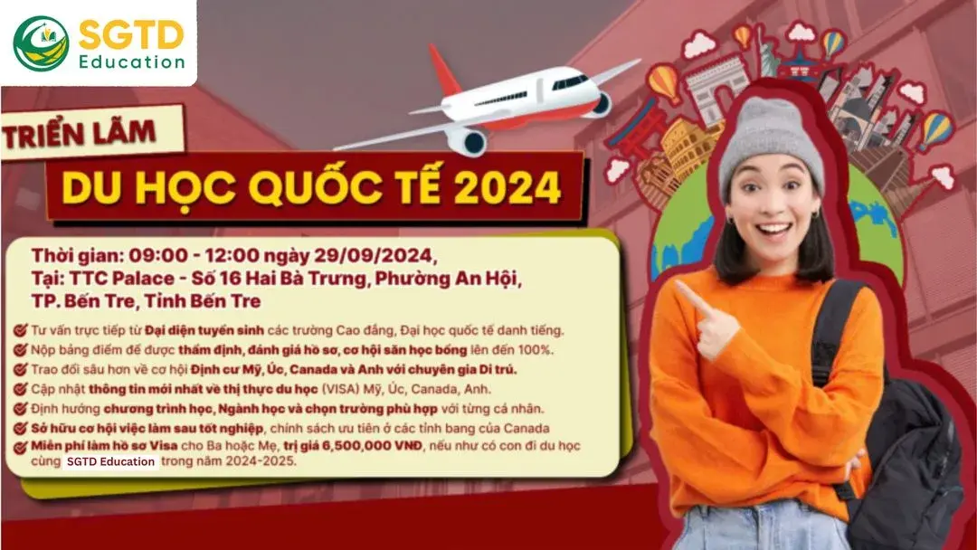 Triển Lãm Du Học Quốc Tế 2024 Tại Bến Tre – Hành Trình Học Vấn Không Giới Hạn