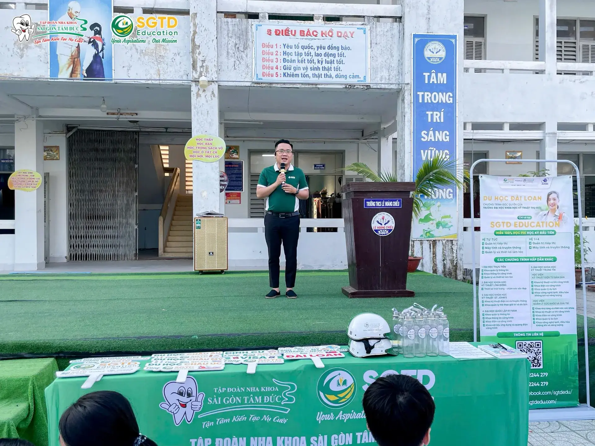 SGTD Education lan toả thông điệp chăm sóc răng miệng và sức khoẻ cho học sinh THCS