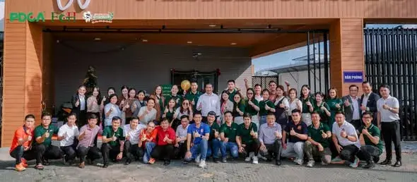 Đoàn doanh nhân PDCA – FOH Miền Tây có mặt tại trụ sở