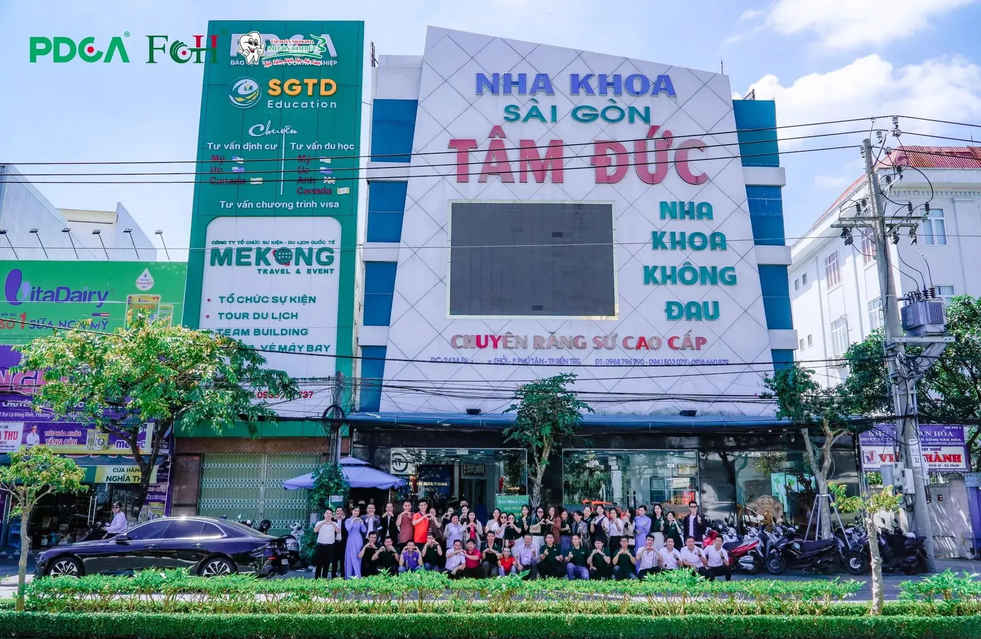 Khoảnh khắc thân mật bên lề chương trình